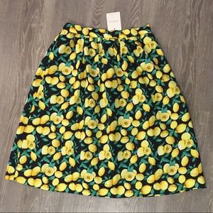Modcloth Lemon Skirt by Compañia Fantastica